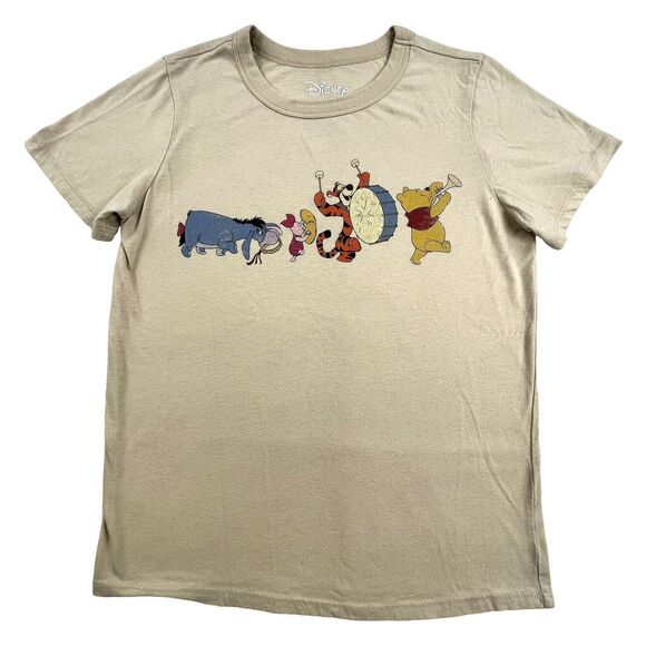 Disney's Winnie The Pooh Marching Band Tshirt Adult XS Pooh Tigger Piglet Eeyore - Picture 2 of 8